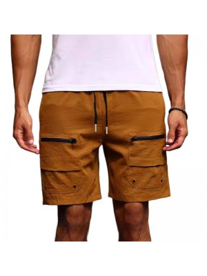 Men's Workwear Loose Solid Color Shorts 74898352X
