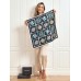 Pure Silk Floral Pattern Square Scarf 68x68cm/26.8 Pure Silk Floral Pattern Square Scarf 68x68cm/26.8