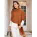 Pure Wool Scarf Shawl w/ Fringed Decoration 200x70cm/79