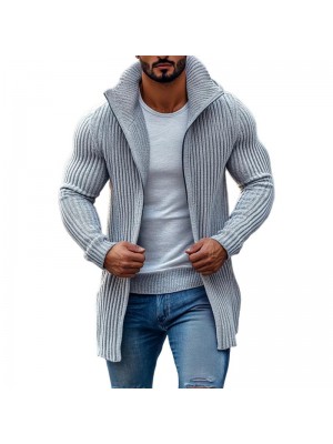 Luca Striped Knit Cardigan
