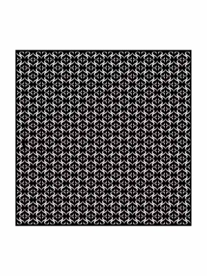 Pure Silk S Square Scarf - Size 90x90cm