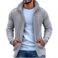 Milo Striped Knit Cardigan