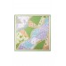 Pure Silk Pattern Stitching Square Scarf - Size 53x53cm