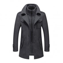 Roman Double Collar Coat