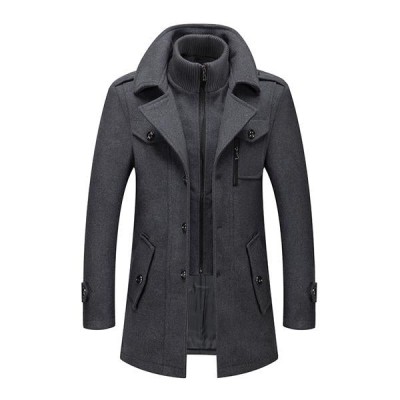 Roman Double Collar Coat