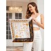 Pure Silk Printed Designer Square Scarf 53x53cm/21 Pure Silk Printed Designer Square Scarf 53x53cm/21