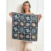 Pure Silk Floral Pattern Square Scarf 68x68cm/26.8 Pure Silk Floral Pattern Square Scarf 68x68cm/26.8