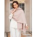 Pure Wool Scarf Shawl w/ Fringed Decoration 200x70cm/79