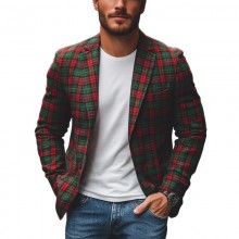 Noel Plaid Blazer