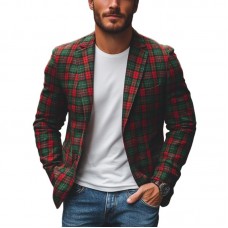 Noel Plaid Blazer