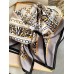 Chain Pattern Silk Square Scarf 88x88cm Chain Pattern Silk Square Scarf 88x88cm