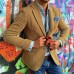 Theo Herringbone Blazer