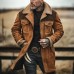 Asher Fleece Suede Coat