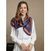 Pure Silk Bohemian Square Scarf / Shawl 86x86cm