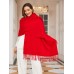 Pure Wool Scarf Shawl w/ Fringed Decoration 200x70cm/79
