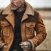 Asher Fleece Suede Coat