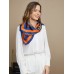 Pure Silk Bohemian Square Scarf / Shawl 86x86cm
